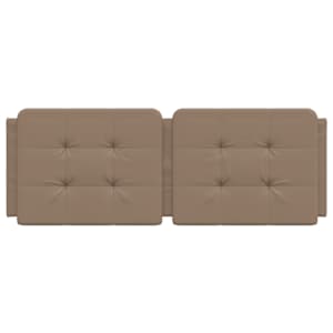 Polštář na čelo postele Zadar cappuccino 120 cm umělá kůže - obrázek 4