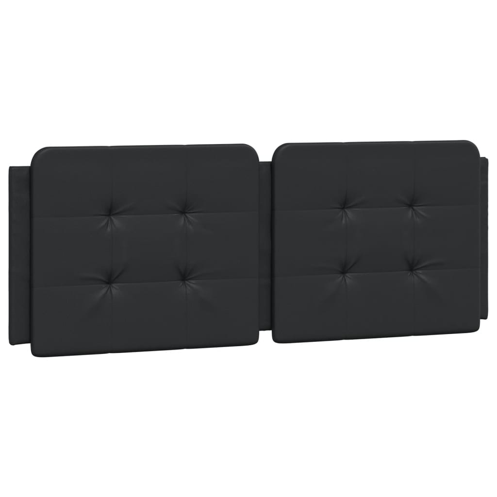 vidaXL Headboard Cushion Black 53.9" Faux Leather