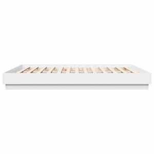 Rám postele s LED osvětlením bílý 200 x 200 cm - obrázek 7