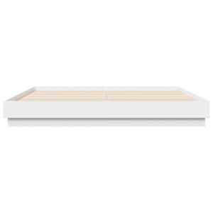 Rám postele s LED osvětlením bílý 180 x 200 cm - obrázek 6