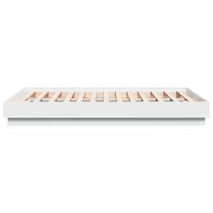 Rám postele s LED osvětlením bílý 135 x 190 cm - obrázek 7