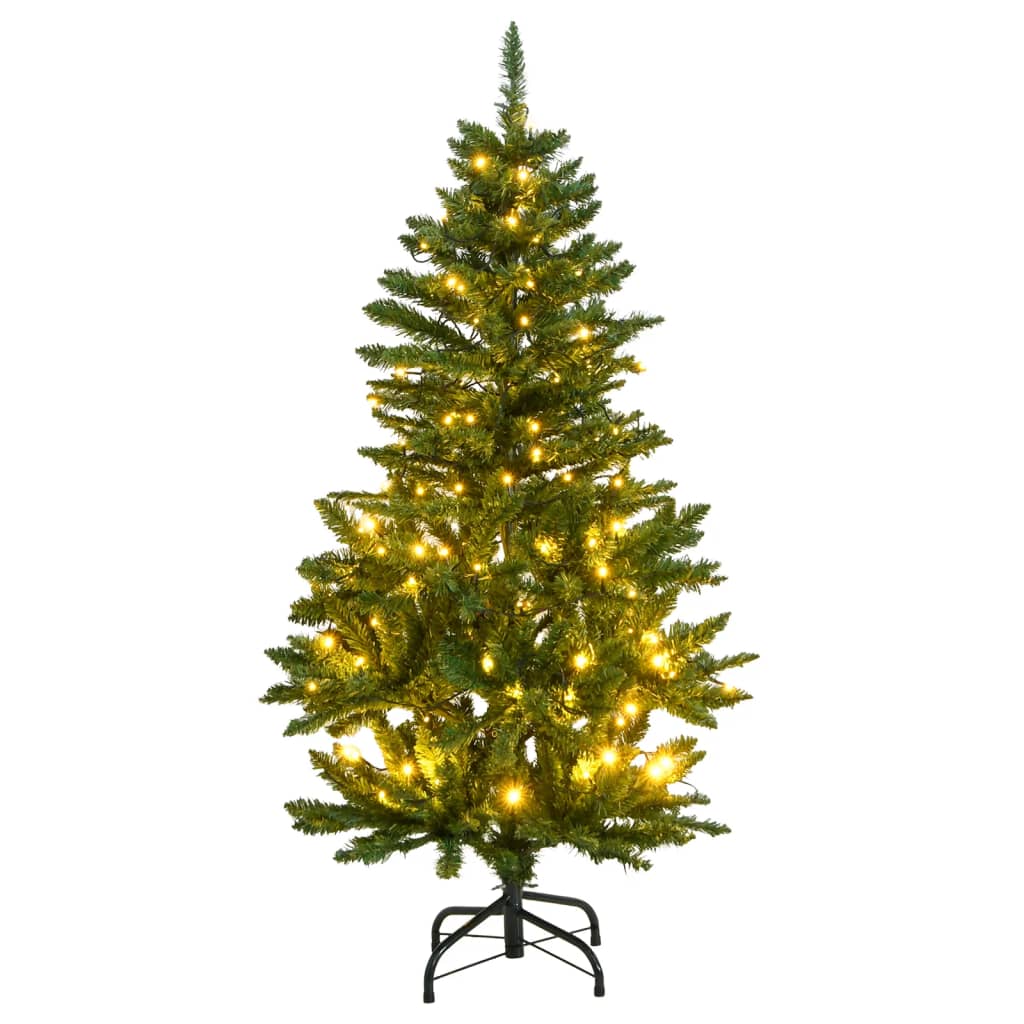 vidaXL Tekojoulukuusi saranoilla 150 LED-valoa 150 cm