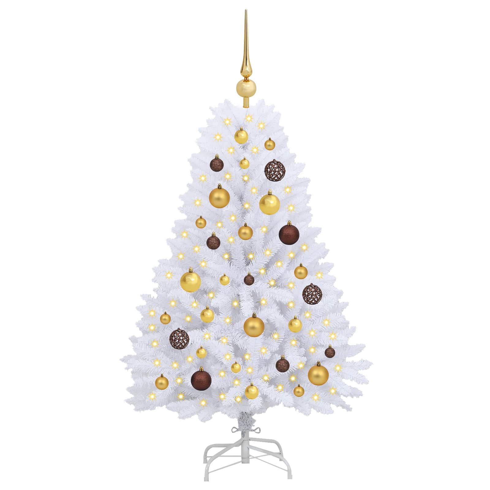 withtificial Christmas eglite white 68 x 68 x 120 cm