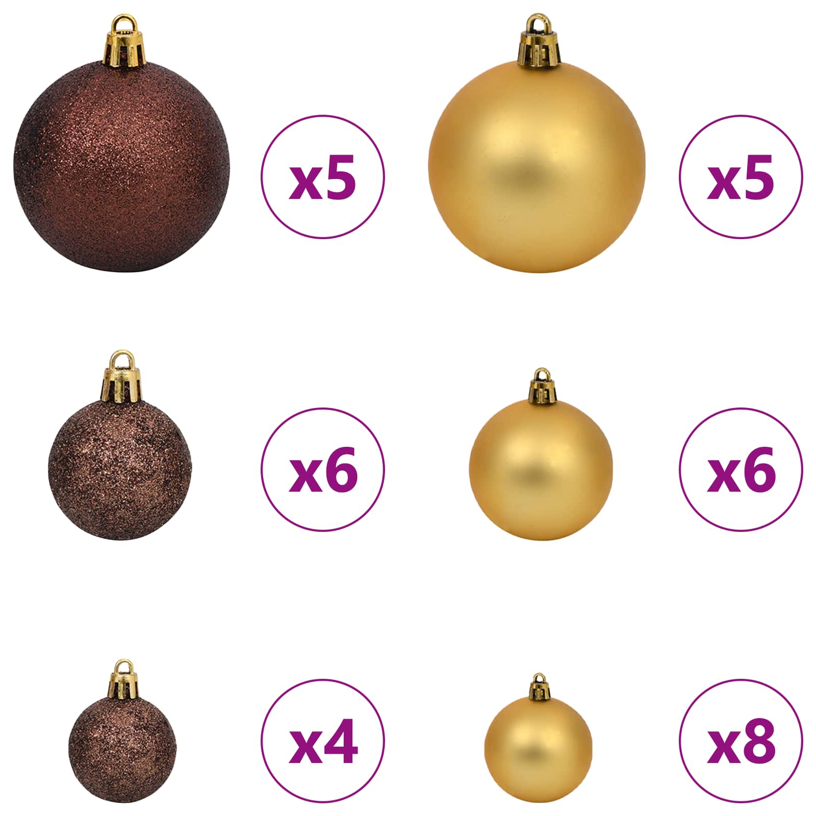 withtificial Christmas eglite white 80 x 80 x 150 cm