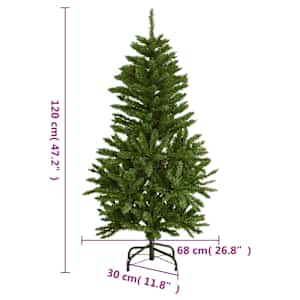 Umělý sklápěcí vánoční stromek se 150 LED a koulemi 120 cm - obrázek 15