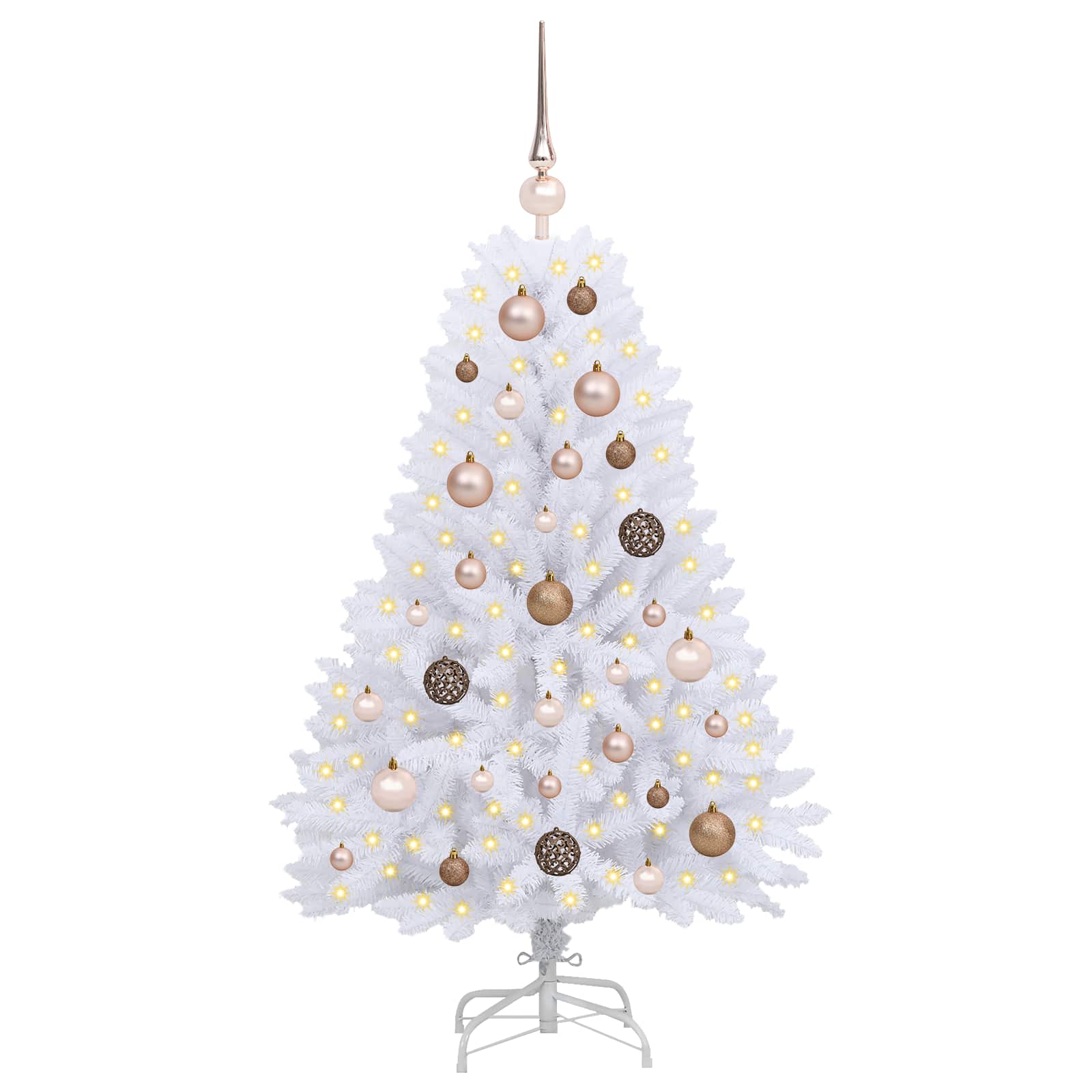 withtificial Christmas eglite white 68 x 68 x 120 cm