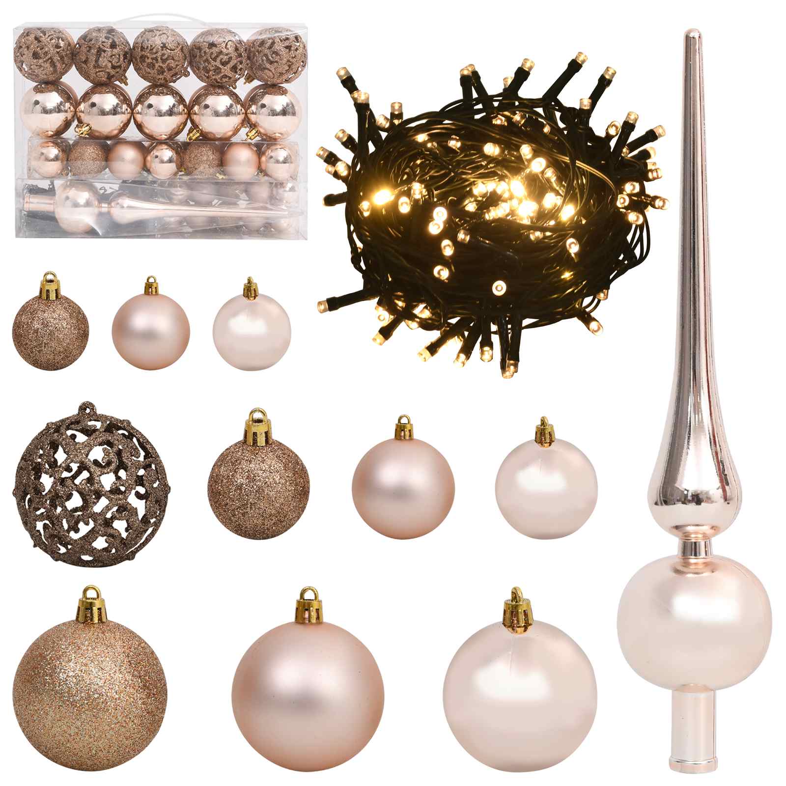 withtificial Christmas eglite white 80 x 80 x 150 cm