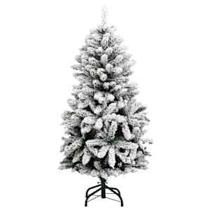 Umělý sklápěcí vánoční stromek se 150 LED a koulemi 120 cm - obrázek 5