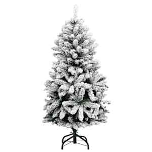 Umělý sklápěcí vánoční stromek se 150 LED a koulemi 150 cm - obrázek 5