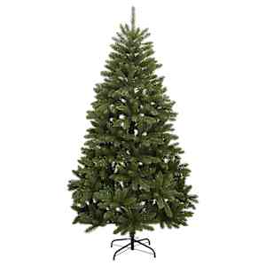 Umělý sklápěcí vánoční stromek s 300 LED a koulemi 210 cm - obrázek 5