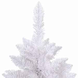 Umělý vánoční stromeček Bílá 90 x 90 x 180 cm PVC a kov - obrázek 10