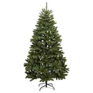 Umělý sklápěcí vánoční stromek s 300 LED a koulemi 240 cm - obrázek 5