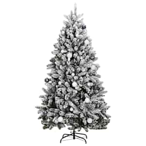 Umělý sklápěcí vánoční stromek s 300 LED a koulemi 300 cm - obrázek 4