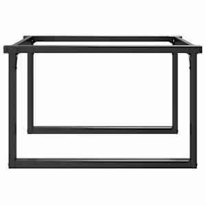Nohy ke konferenčnímu stolu O rám 70 x 60 x 43 cm ocel - obrázek 5