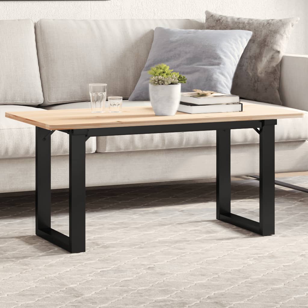 vidaXL Picioare Măsuță de cafea O-Frame 70x30x43 cm Oţel