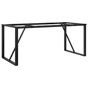 vidaXL s&ouml;&ouml;gilaua jalad, O-raam, 180 x 80 x 73 cm, teras