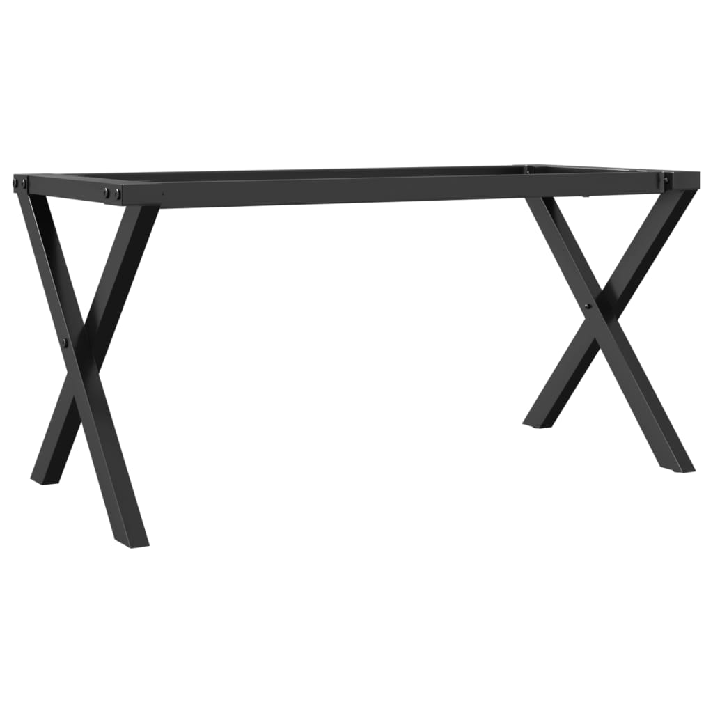 vidaXL Nohy ke konferenčnímu stolu X rám 80 x 40 x 43 cm ocel