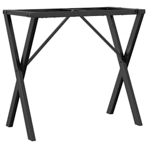 vidaXL s&ouml;&ouml;gilaua jalad, X-raam, 80 x 40 x 73 cm, teras