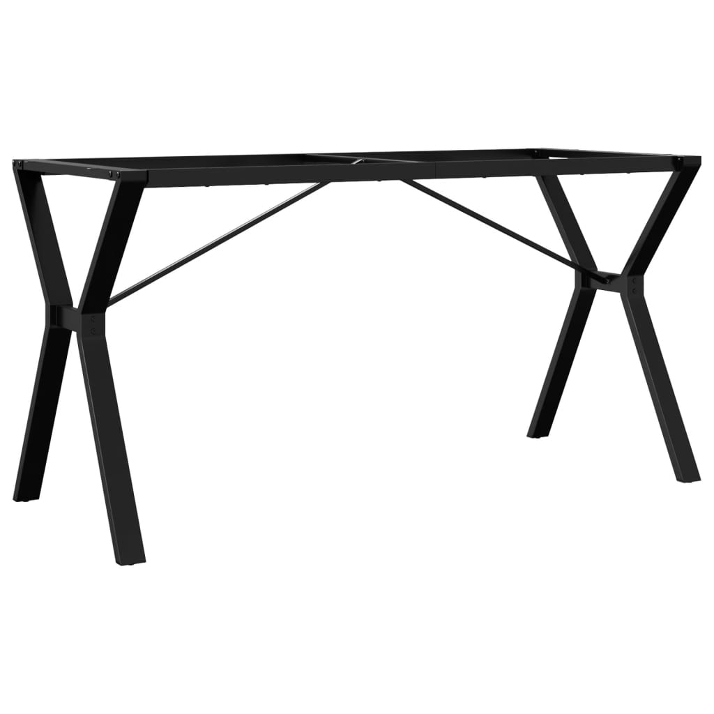 vidaXL Nohy k jídelnímu stolu Y rám 140 x 60 x 73 cm ocel