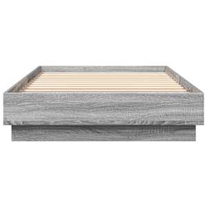 Rám postele s LED osvětlením šedý sonoma 90 x 200 cm - obrázek 6
