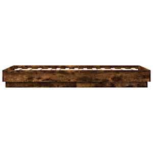 Rám postele s LED osvětlením kouřový dub 90 x 190 cm - obrázek 7