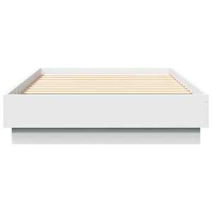 Rám postele s LED osvětlením bílý 75 x 190 cm - obrázek 6