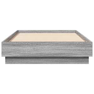Rám postele s LED osvětlením šedý sonoma 75 x 190 cm - obrázek 6