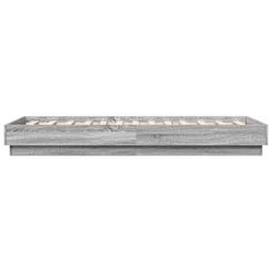 Rám postele s LED osvětlením šedý sonoma 75 x 190 cm - obrázek 7
