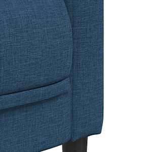 2dílná sedací souprava modrá textil - obrázek 6