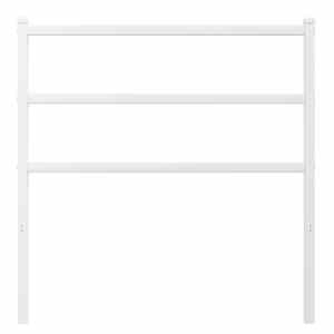 vidaXL Ers&auml;ttningsgavel metall vit 90 cm