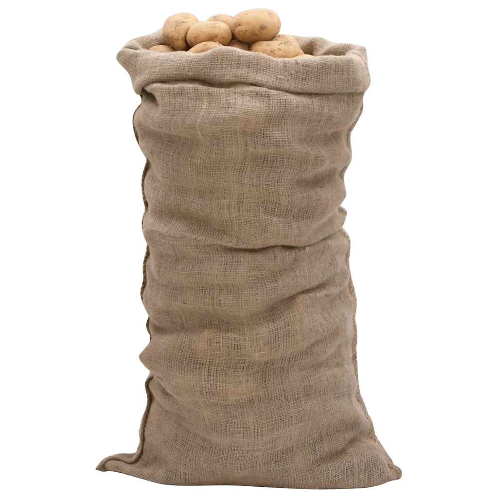 Thumbnail - vidaXL Jutesäcke 10 Stk. 65x135 cm 100% Jute 220 g/m²