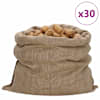 vidaXL džuudist kotid 30 tk, 100 x 110 cm, 100% džuut, 340 gsm