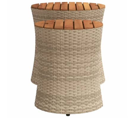 VidaXL Set Di 2 Tavolini Con Piano In Vetro Trasparente E Base In Acciaio - 98,5x50x41 Cm, Design Moderno, Per Soggiorno E Salotto - 3