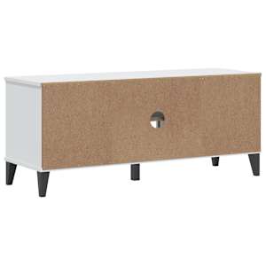 Lavice s botníkem VIKEN bílá 106 x 35 x 45 cm kompozitní dřevo - obrázek 7