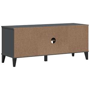 Lavice s botníkem VIKEN antracitově šedá 106x35x45 cm kompozit - obrázek 7