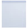 vidaXL staatiline aknakile, j&auml;&auml;tunud, valge, 45x500cm, PVC