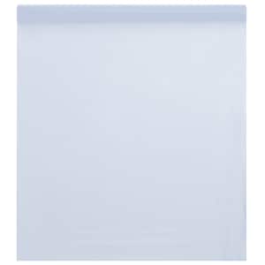 vidaXL staatiline aknakile, j&auml;&auml;tunud, valge, 45x500cm, PVC