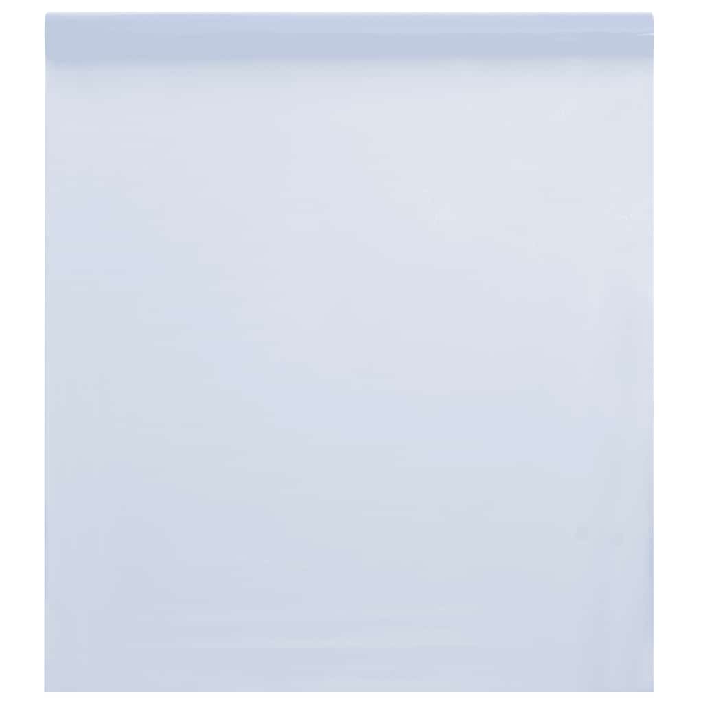vidaXL Okenní fólie statická matná bílá 60 x 1 000 cm PVC