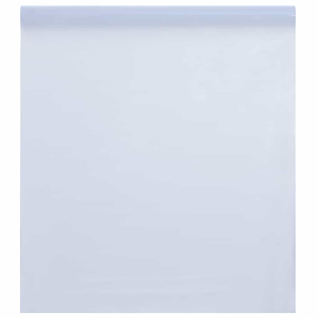 vidaXL Okenní fólie statická matná bílá 60 x 2 000 cm PVC