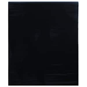 Okenní fólie statická matná černá 45 x 500 cm PVC