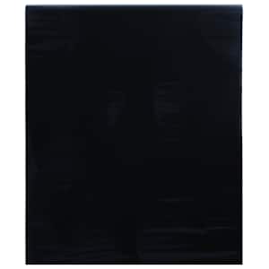 Okenní fólie statická matná černá 45 x 1 000 cm PVC