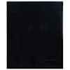 vidaXL staatiline aknakile, j&auml;&auml;tunud, must, 45x2000 cm, PVC