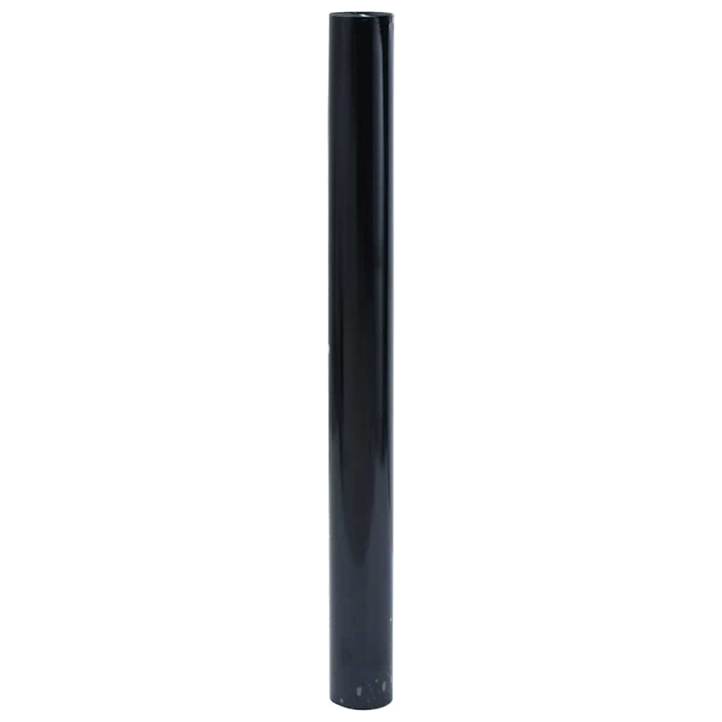 vidaXL - Raamfolie - statisch - matzwart - 60 - x - 1000 - cm - PVC