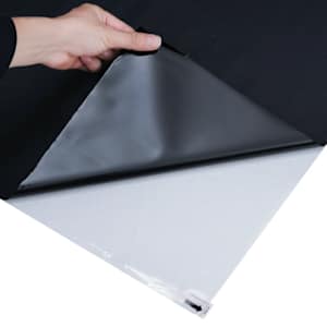 Okenní fólie statická matná černá 90 x 500 cm PVC - obrázek 5