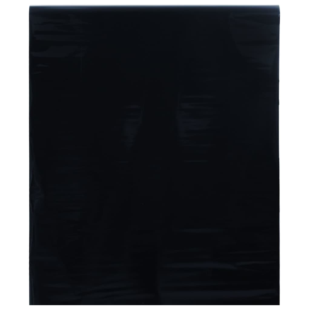 Pellicola Vetri Statica Smerigliata Nera 90x2000 cm PVC