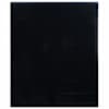 vidaXL staatiline aknakile, j&auml;&auml;tunud, must, 90 x 2000 cm, PVC