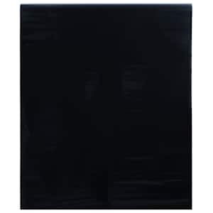 Okenní fólie statická matná černá 90 x 2 000 cm PVC