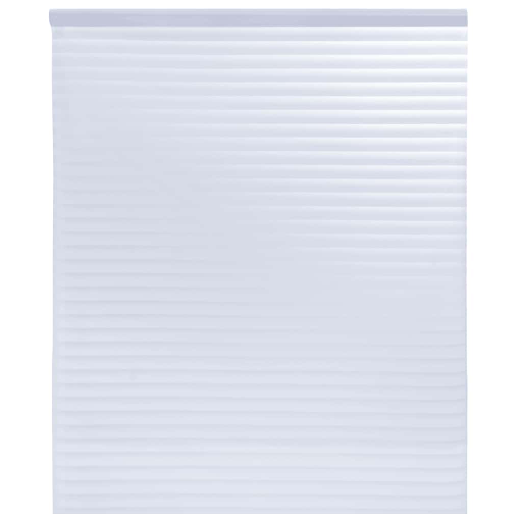 vidaXL Okenní fólie matná pruhovaný vzor 90 x 500 cm PVC