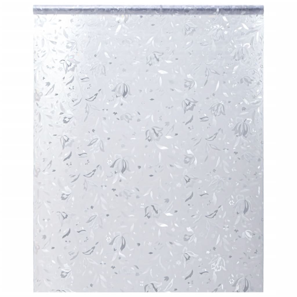 vidaXL Fensterfolie Matt Blumenmuster 60x500 cm PVC