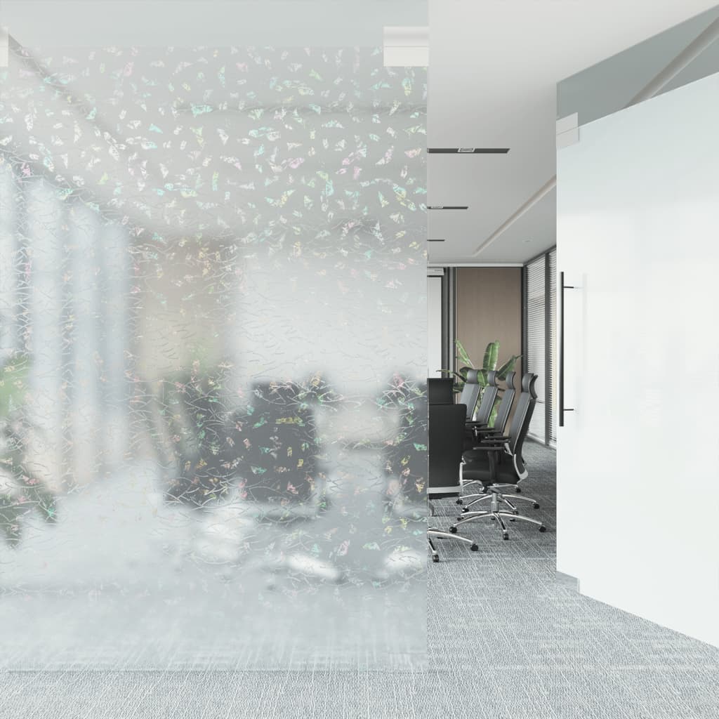  Okenná fólia matná 3D dúhový vzor 60x500 cm PVC